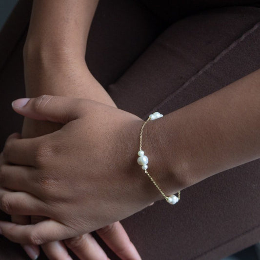 The Pearl Trio Bracelet