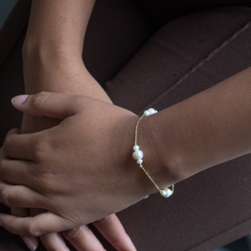 The Pearl Trio Bracelet